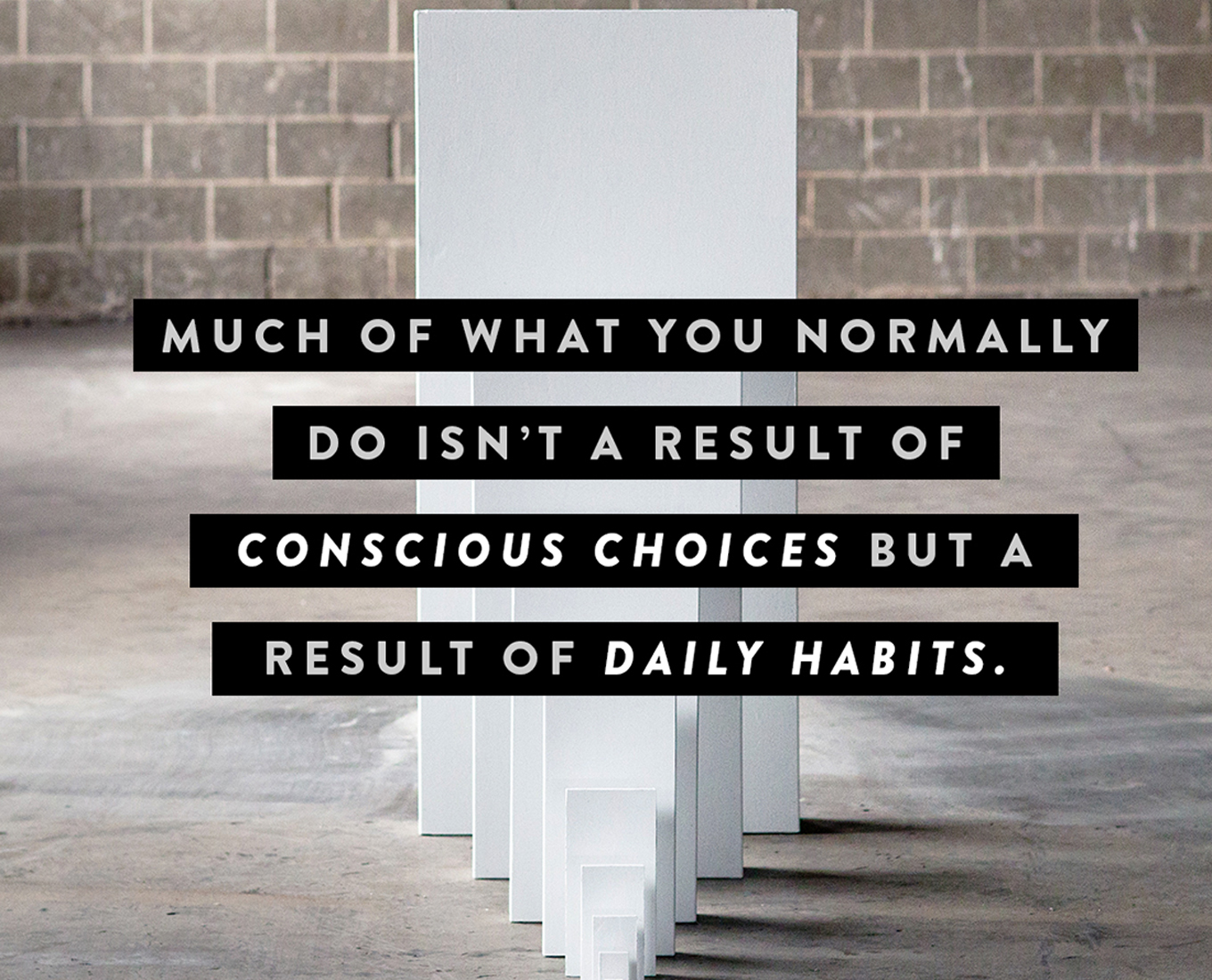 Habits – Starting